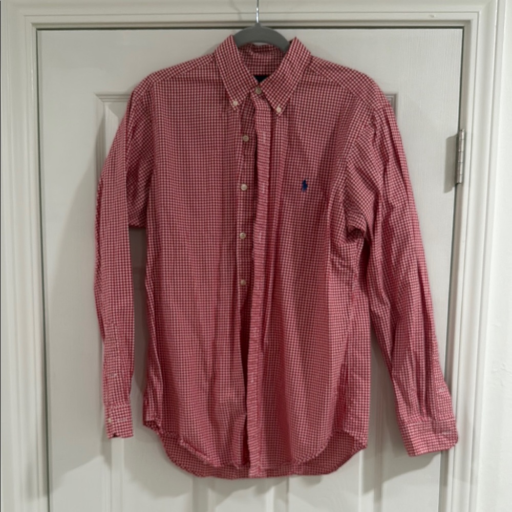 Polo by Ralph Lauren Red Casual Button Down Shirt